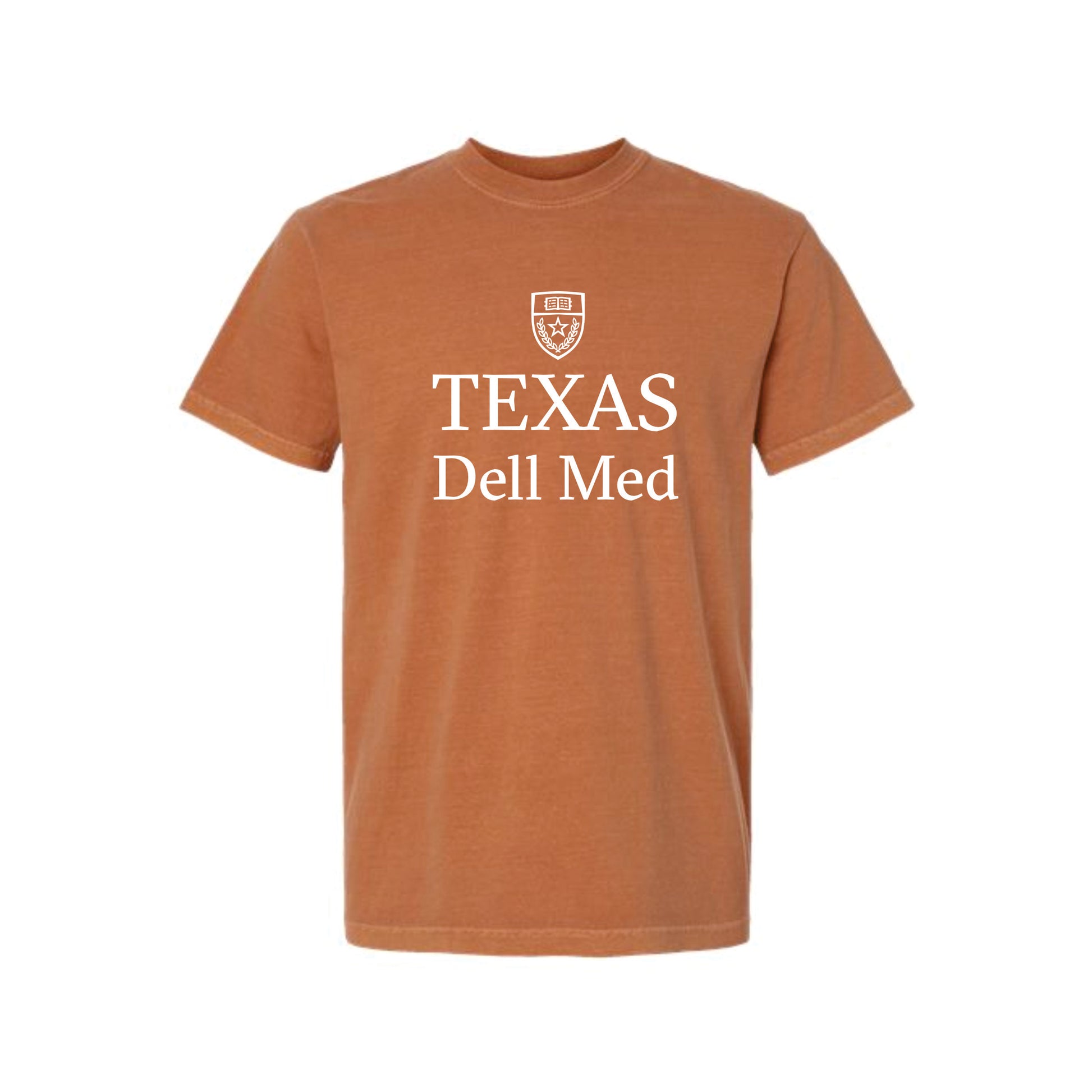 Dell Medical Comfort Colors Unisex Burnt Orange Short Sleeve Tee