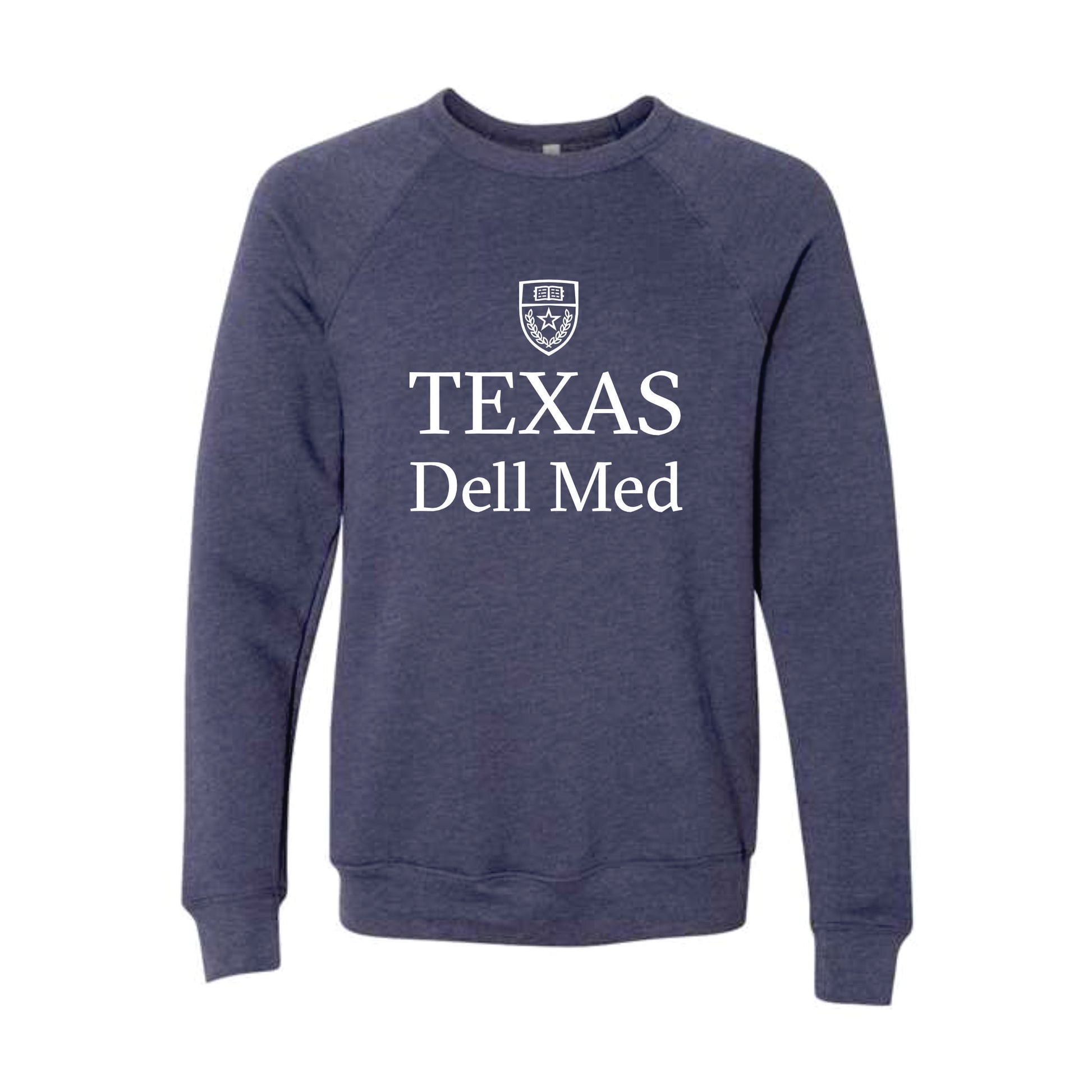Dell Medical Bella Canvas Unisex Navy Sponge Fleece Sweatshirt