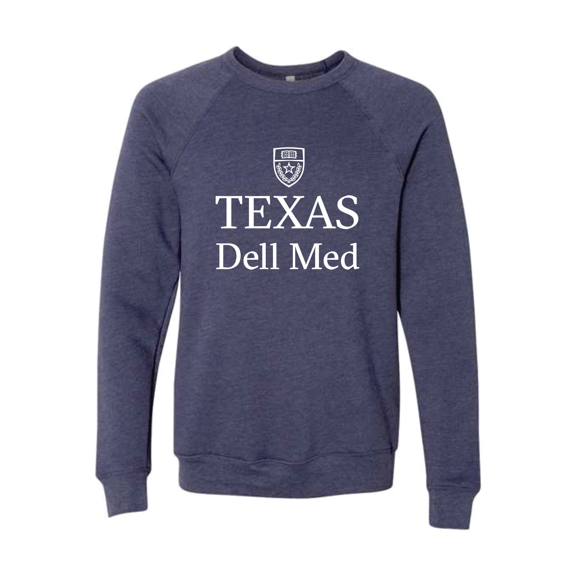 Dell Medical Bella Canvas Unisex Navy Sponge Fleece Sweatshirt