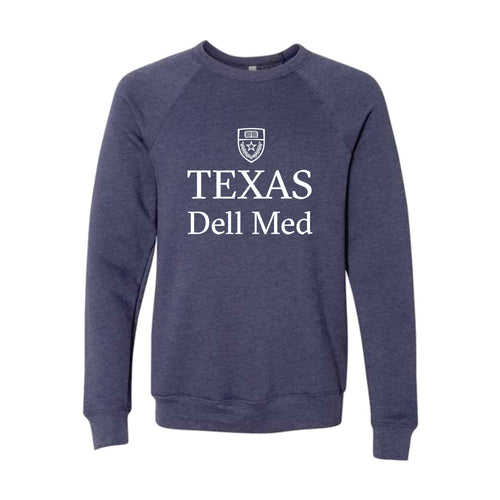 Dell Medical Bella Canvas Unisex Navy Sponge Fleece Sweatshirt