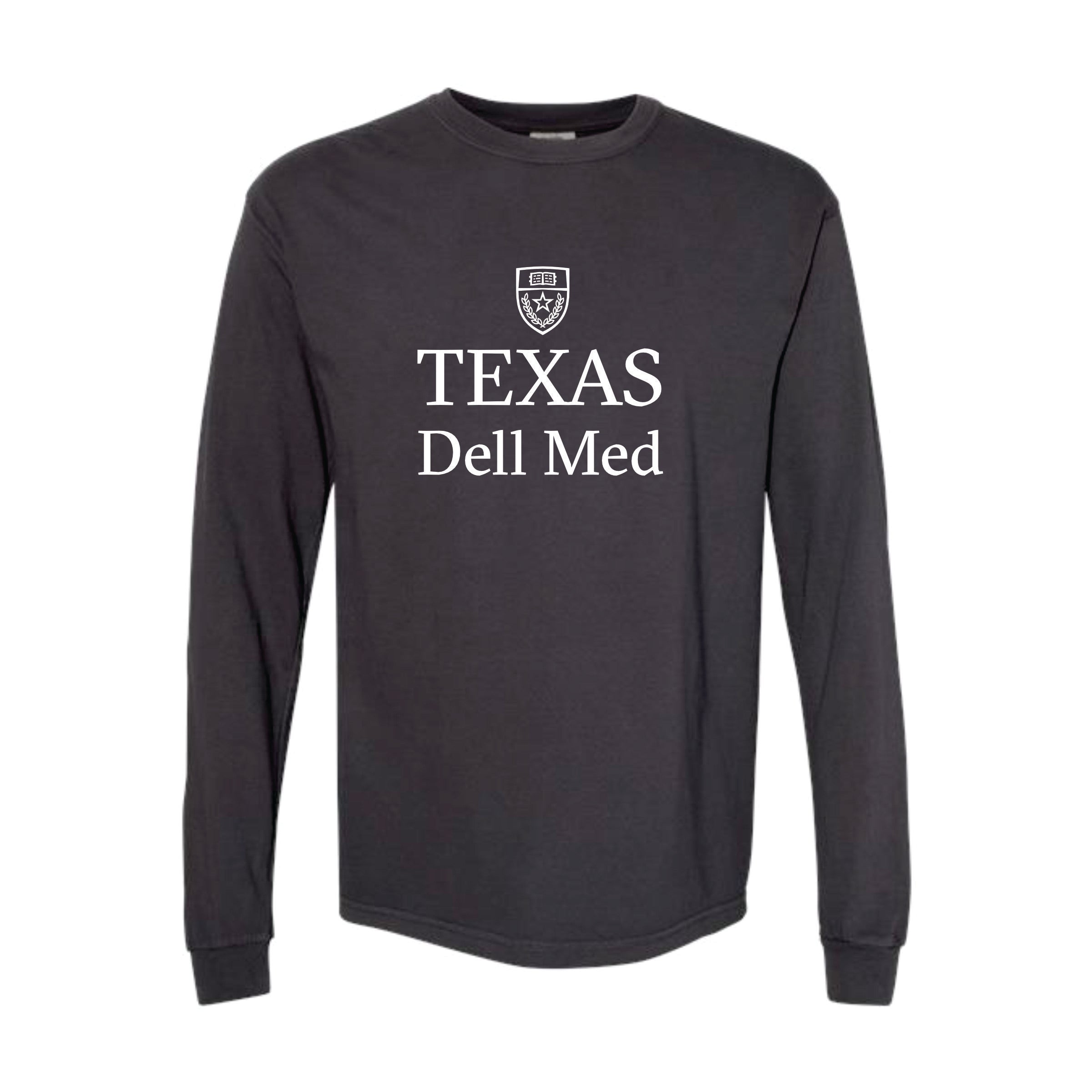 Dell Medical Comfort Colors Unisex Graphite Long Sleeve Tee