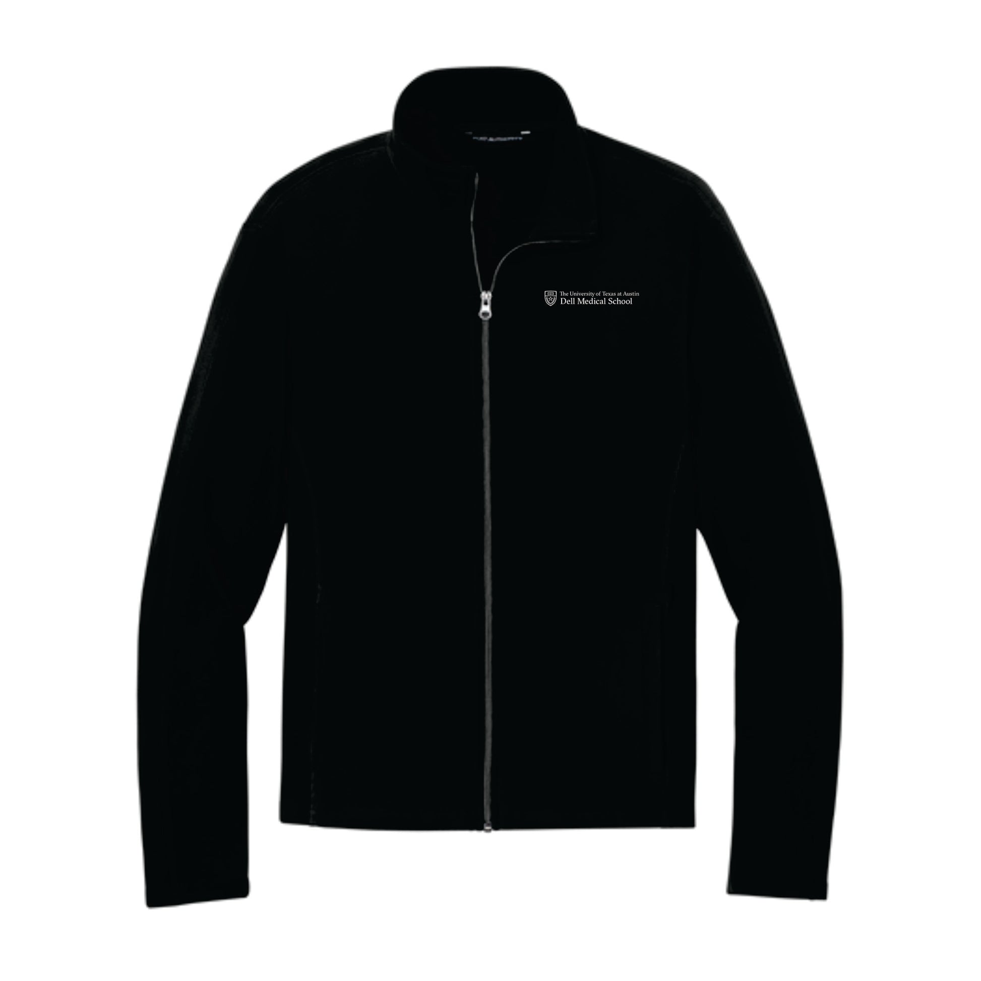 Dell Medical Port Authority Black Men's Microfleece Jacket