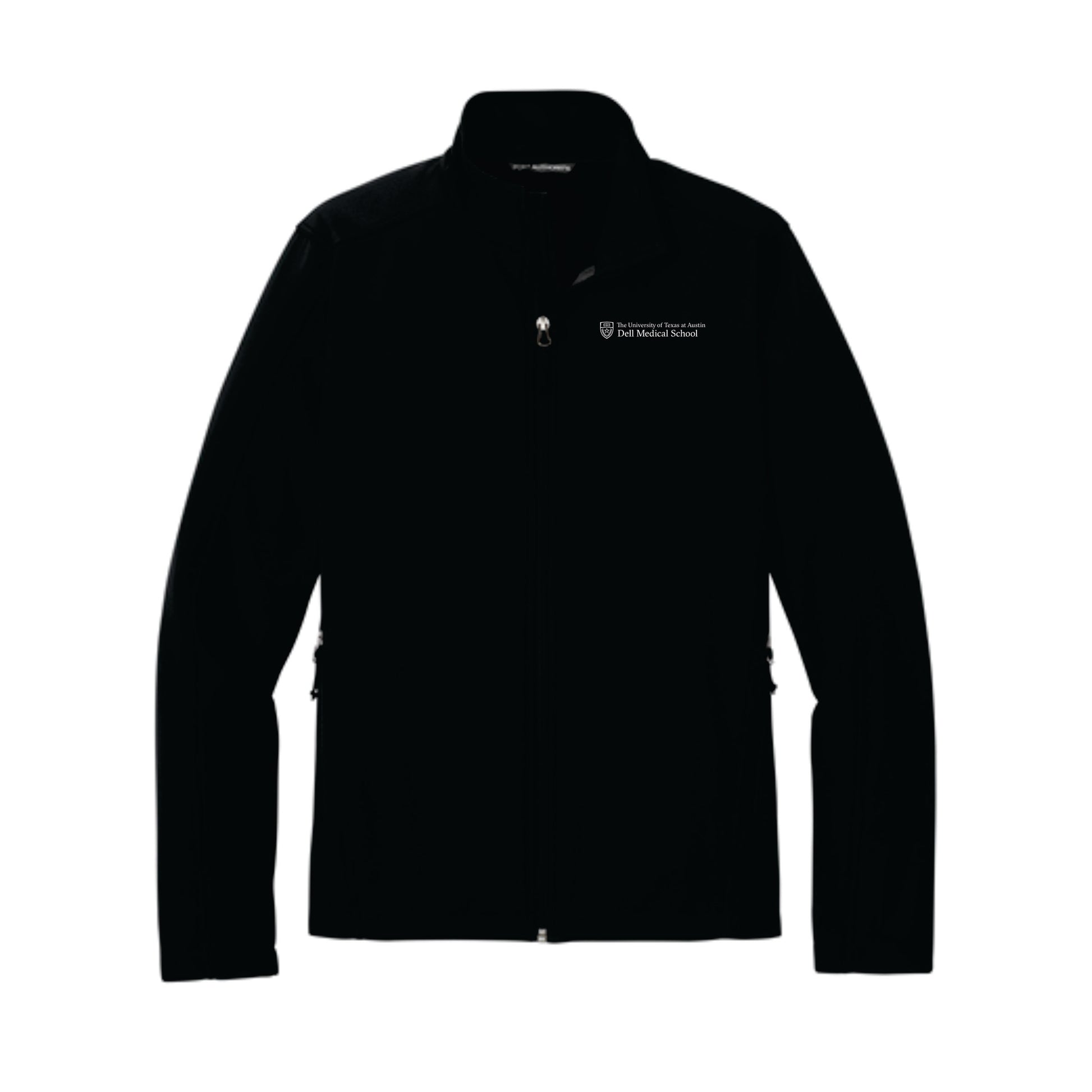 Dell Medical Port Authority Black Men's Core Soft Shell Jacket