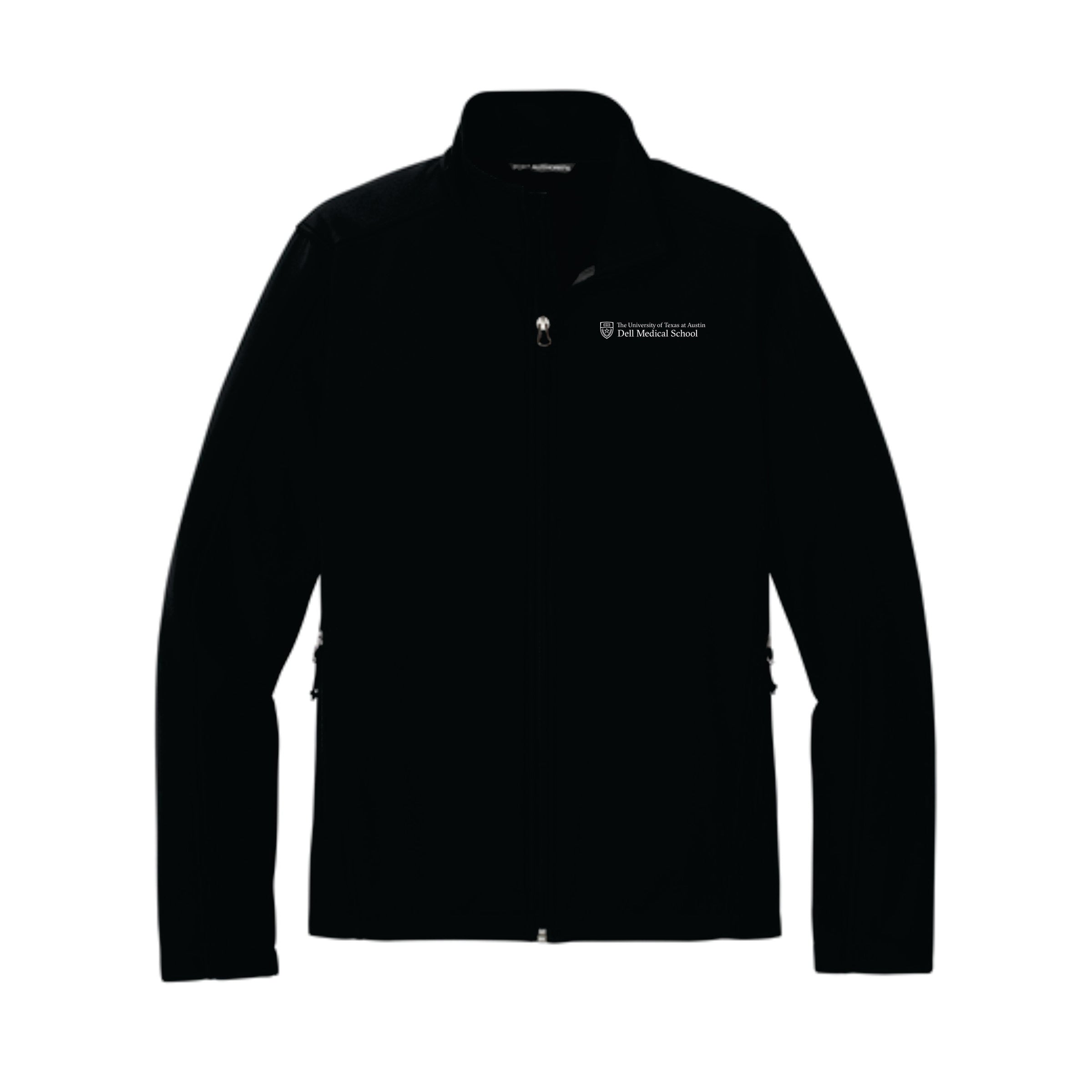 Dell Medical Port Authority Black Men's Core Soft Shell Jacket