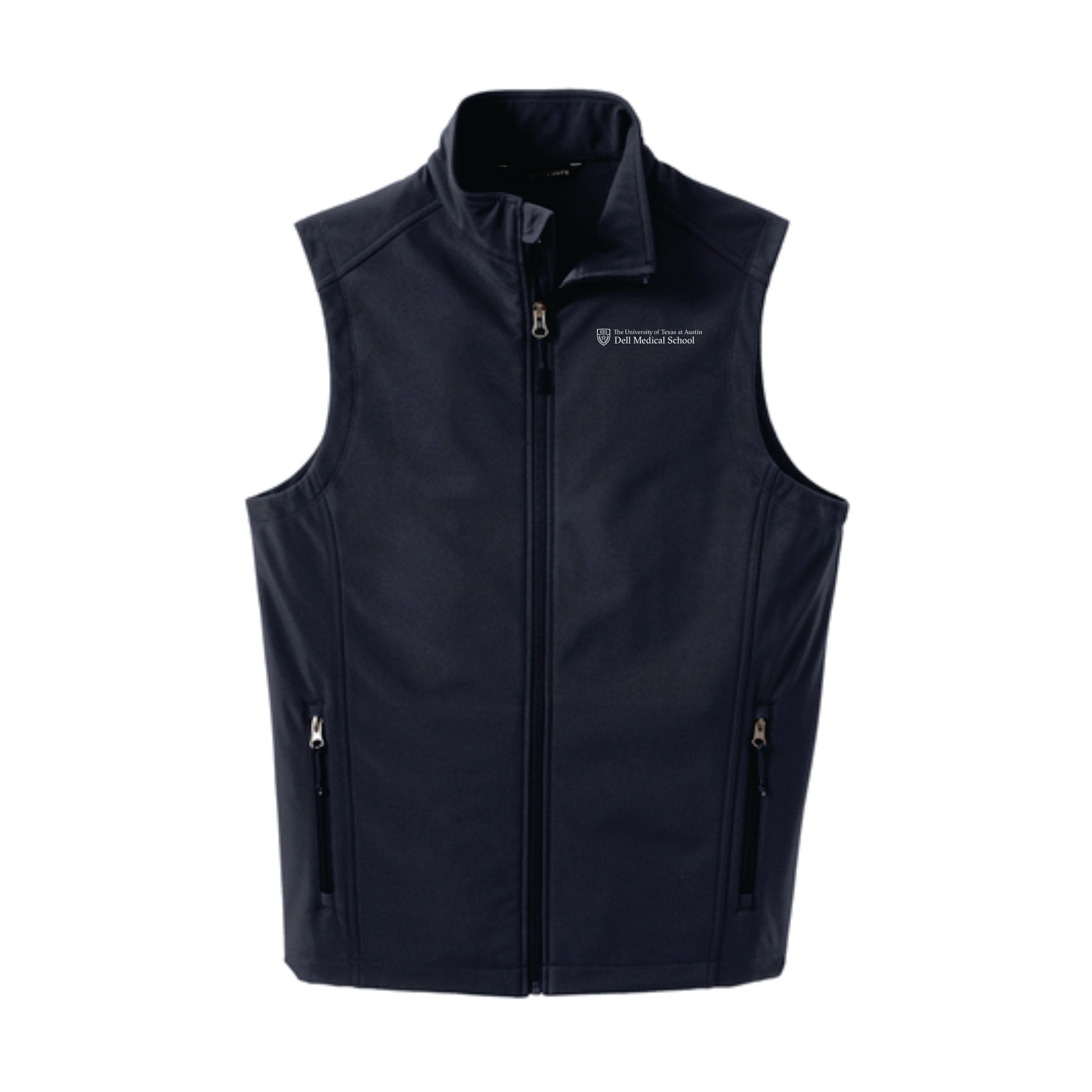 Dell Medical Port Authority Dark Grey Men's Soft Shell Vest