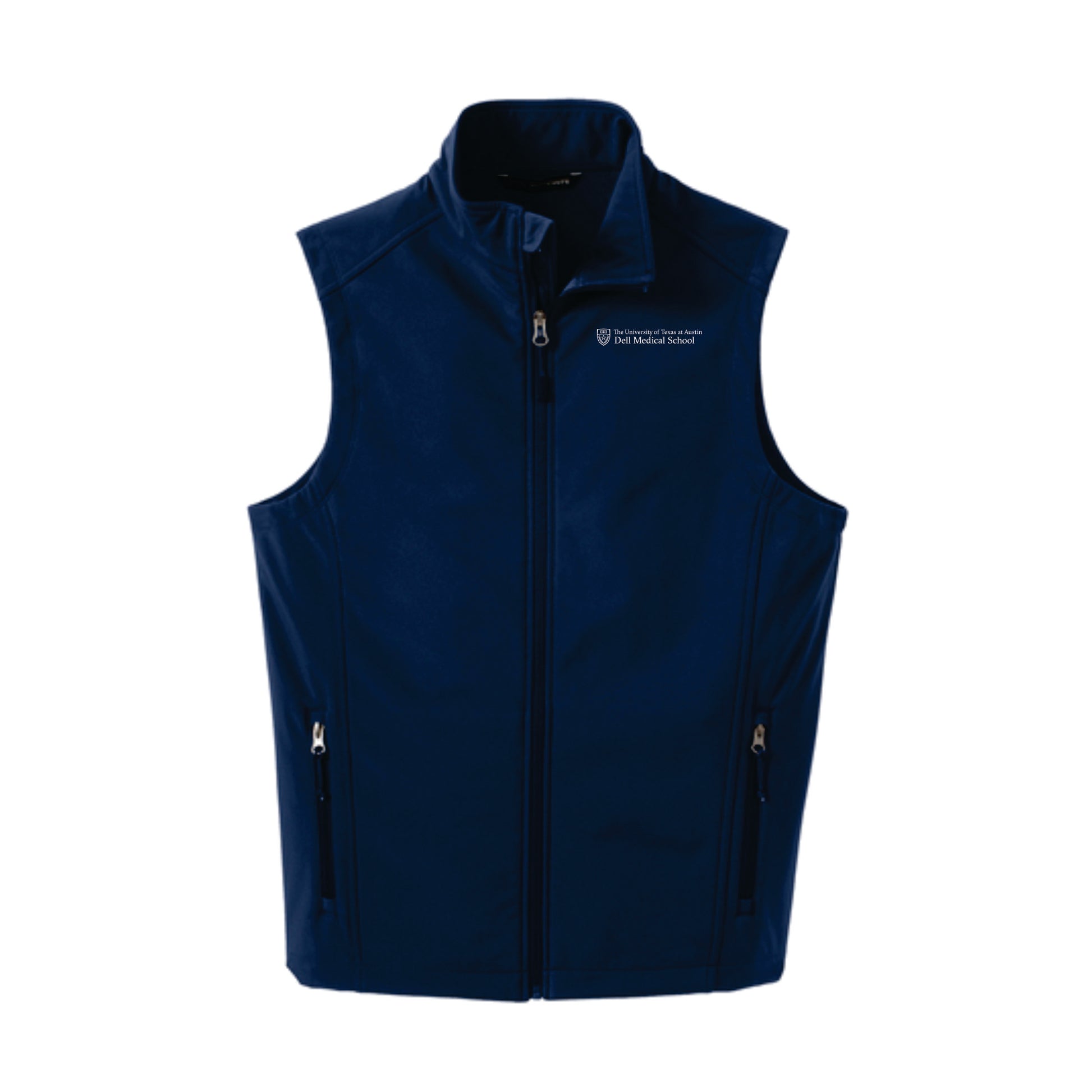 Dell Medical Port Authority Navy Men's Soft Shell Vest