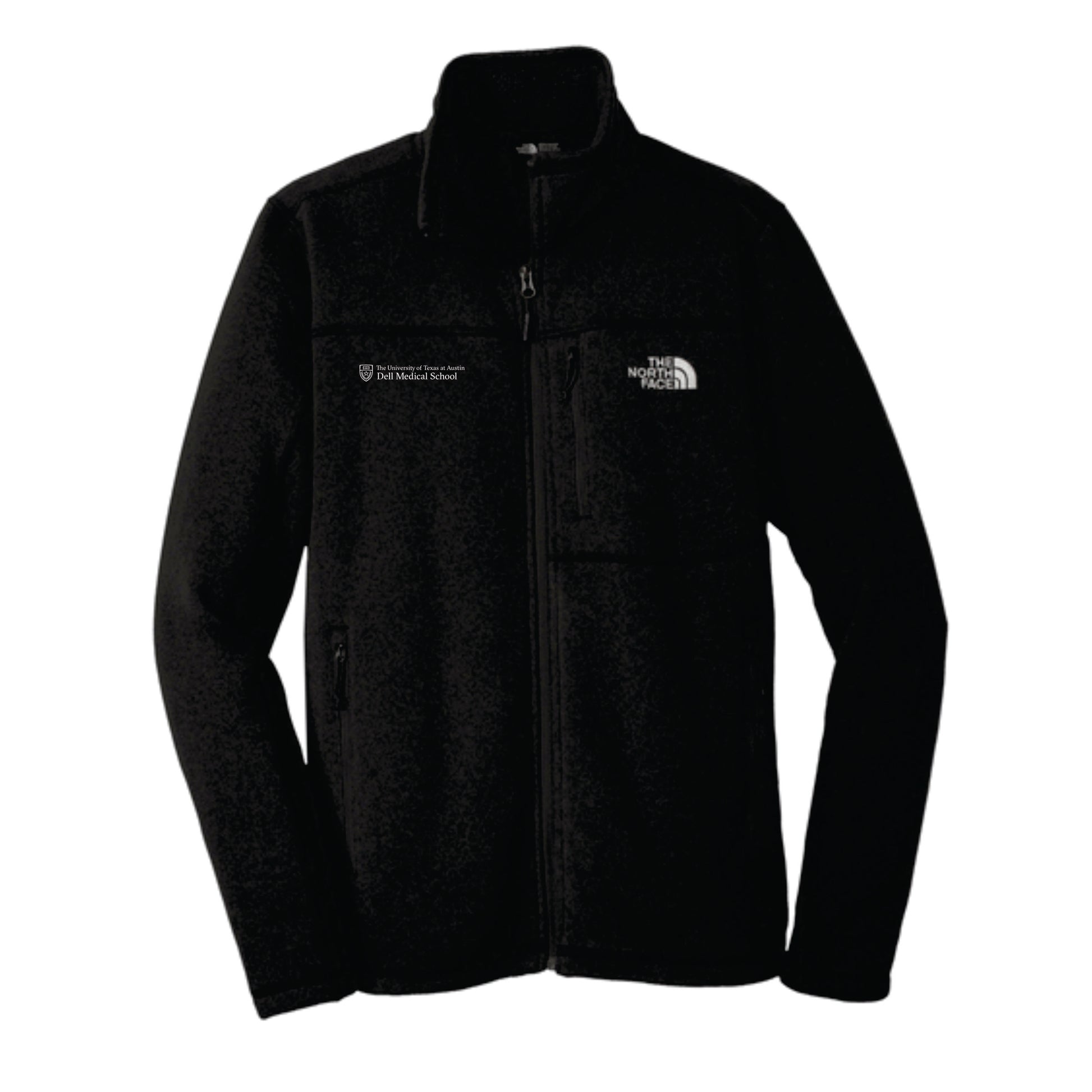 Dell Medical North Face Black Men's Sweater Fleece Jacket