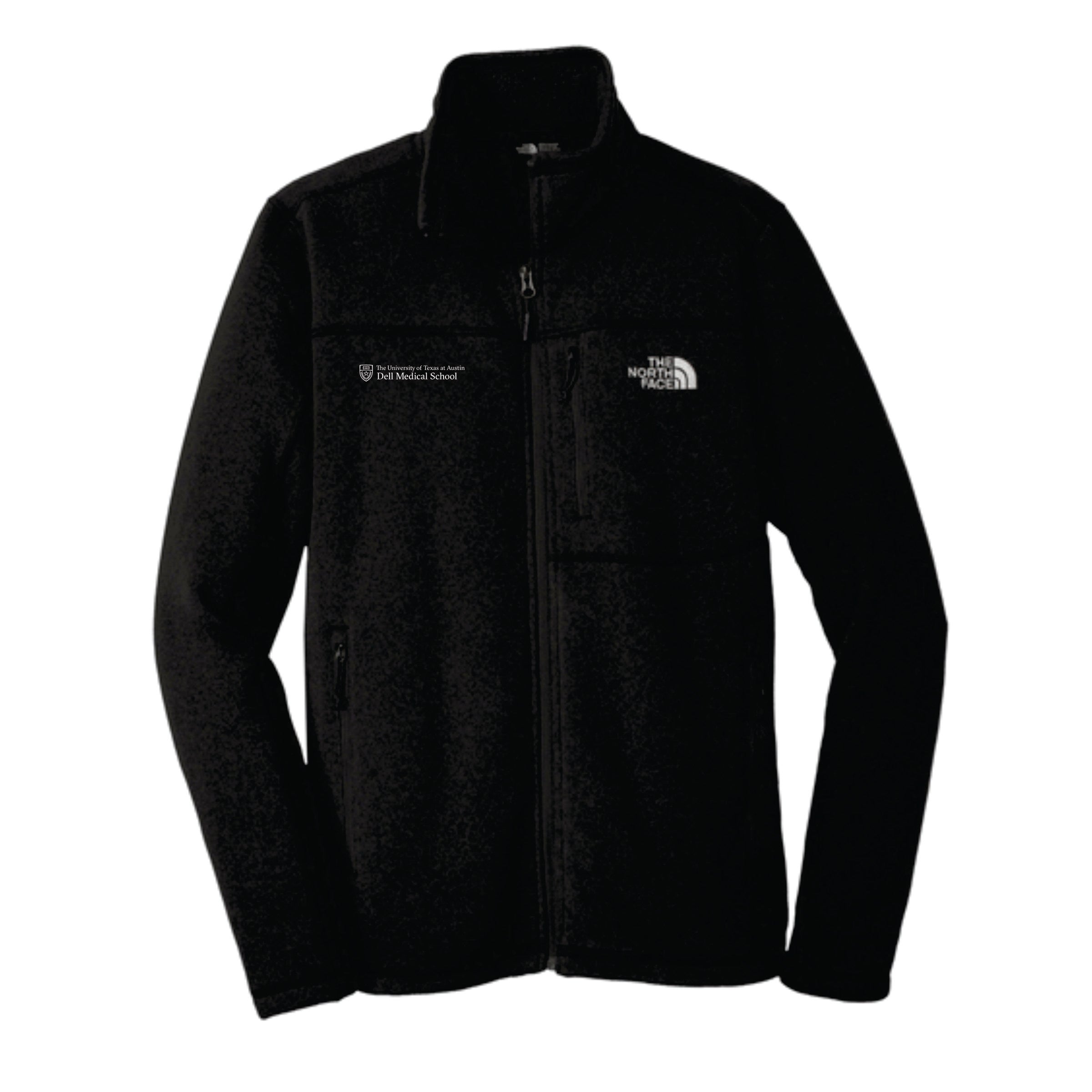 Dell Medical North Face Black Men's Sweater Fleece Jacket