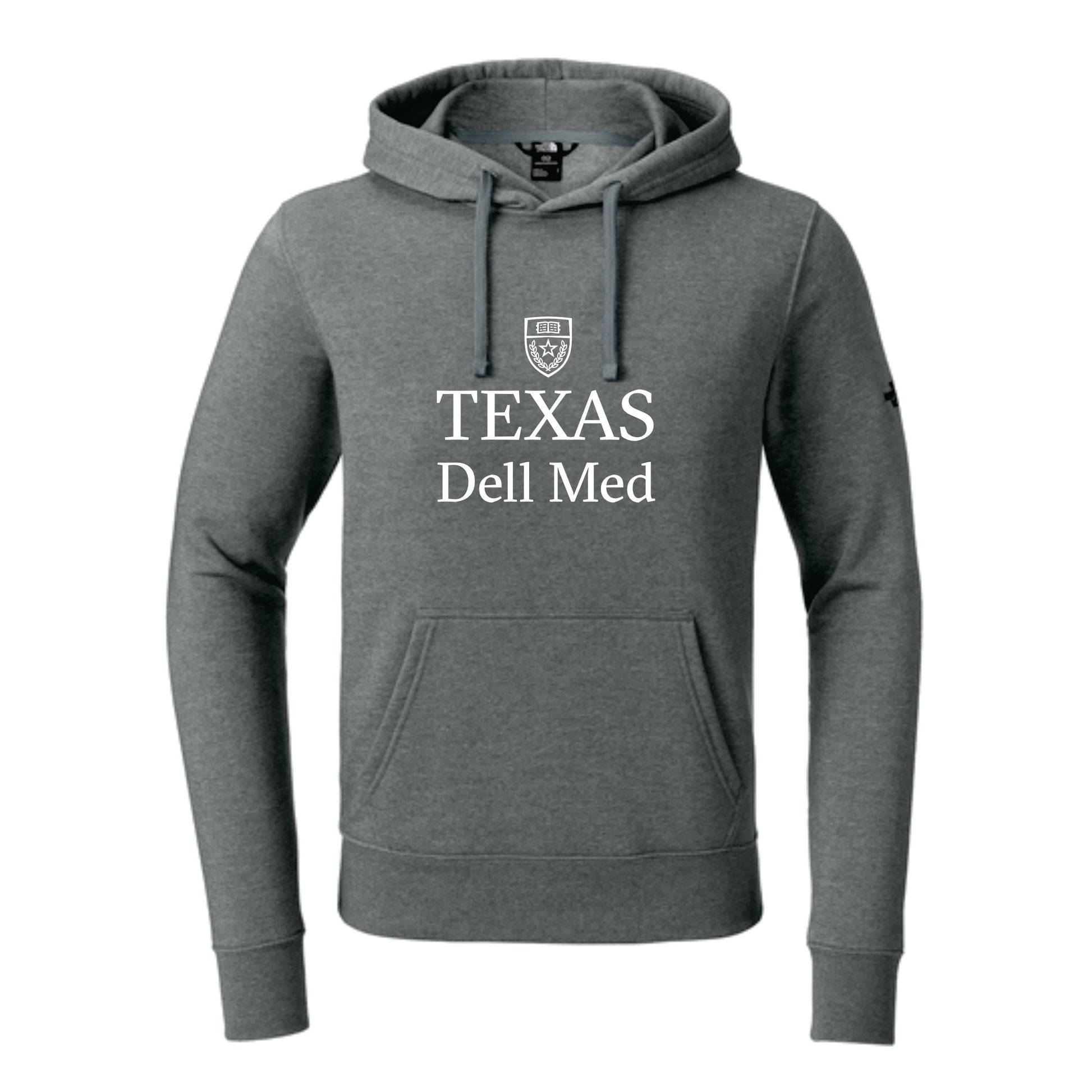 Dell Medical North Face Unisex Grey Pullover Hoodie