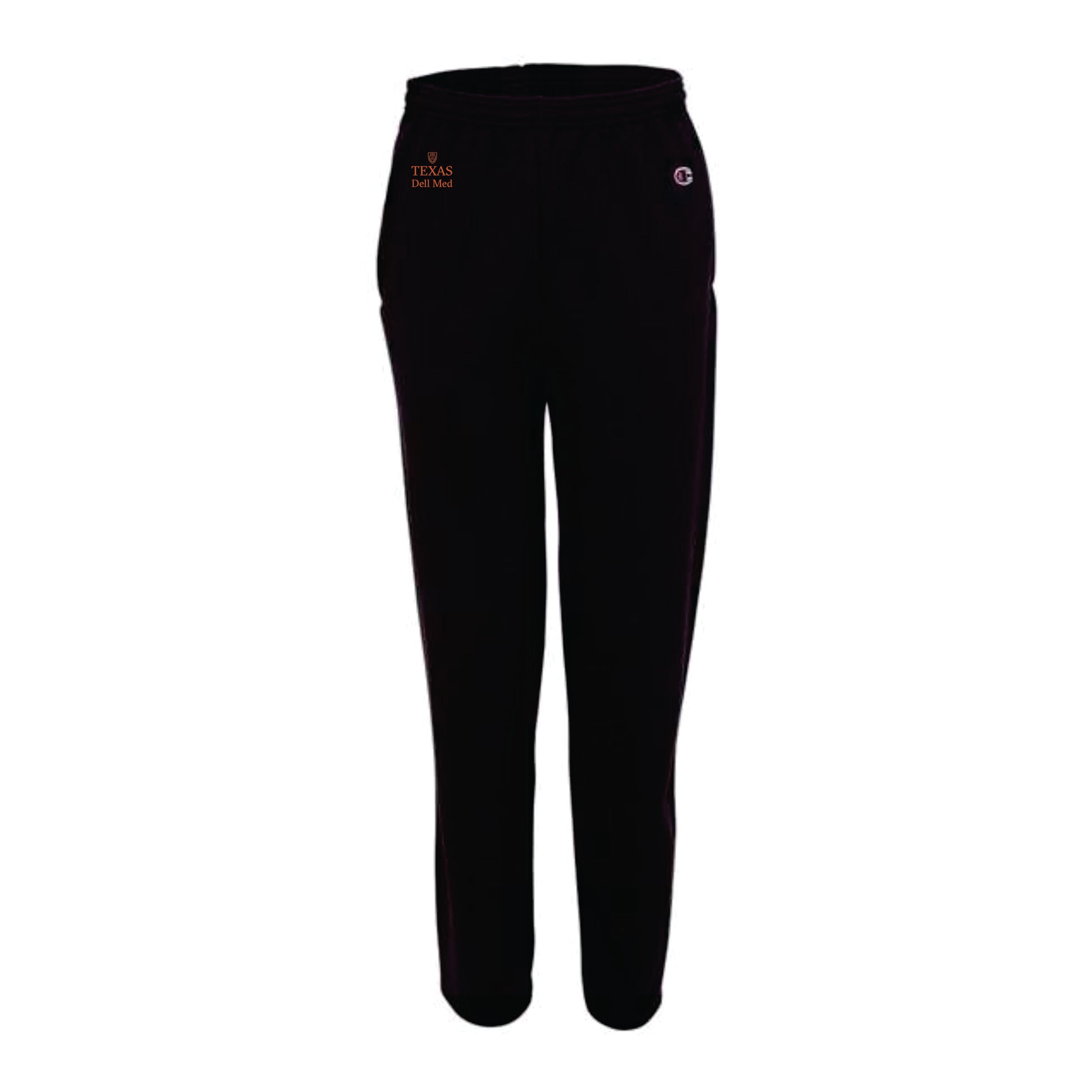 Dell Medical Champion Unisex Black Powerblend Sweatpants