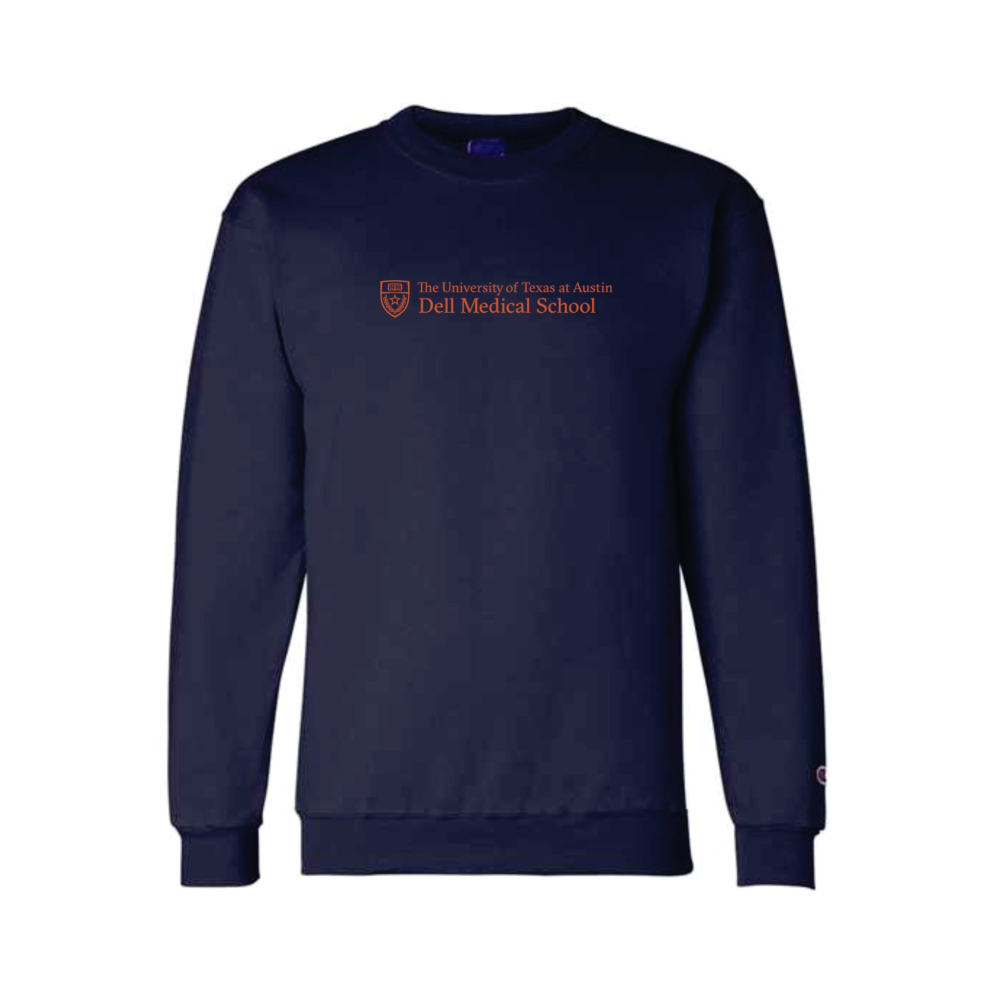 Dell Medical Champion Unisex Navy Embroidered Powerblend Sweatshirt