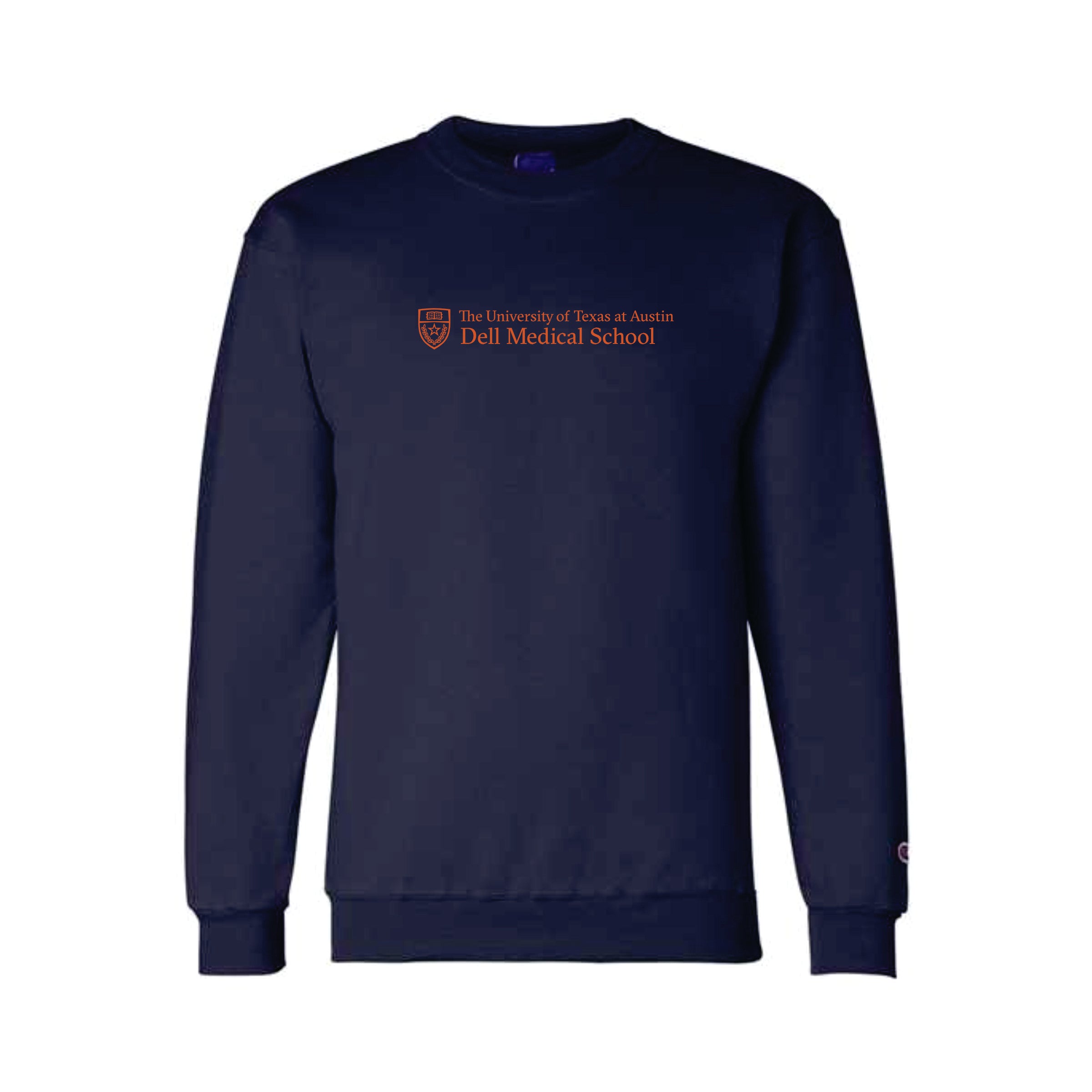 Dell Medical Champion Unisex Navy Embroidered Powerblend Sweatshirt
