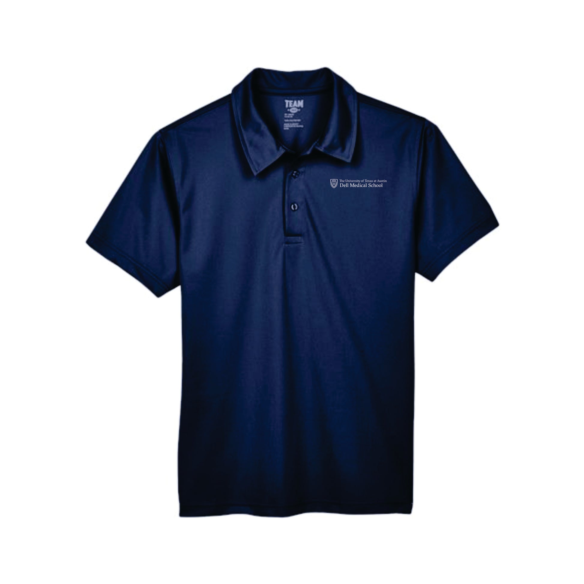 Dell Medical Team 365 Navy Men's Performance Polo