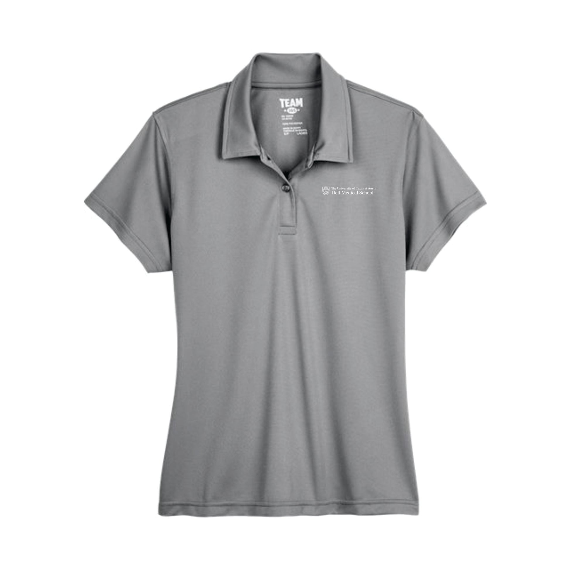 Dell Medical Team 365 Grey Women's Performance Polo