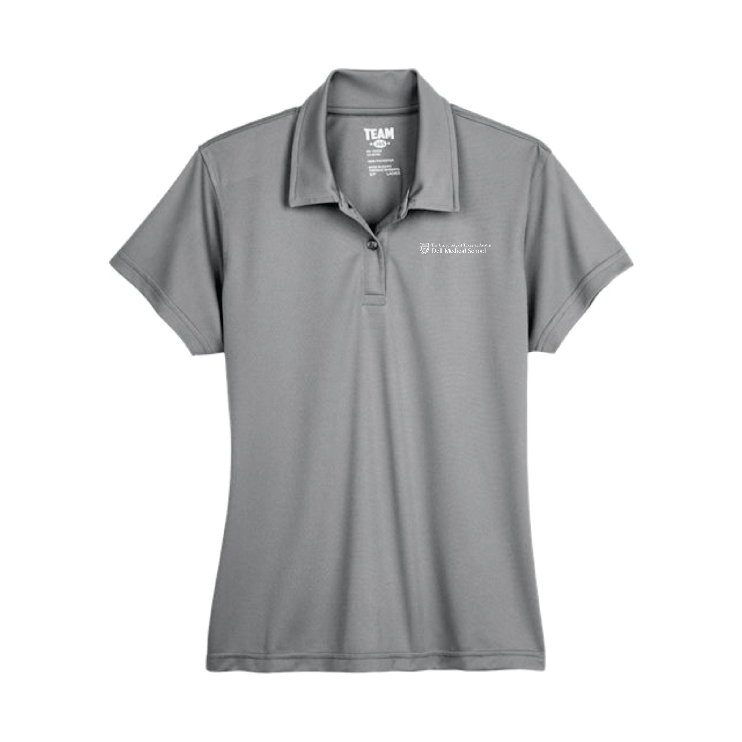 Dell Medical Team 365 Grey Women's Performance Polo