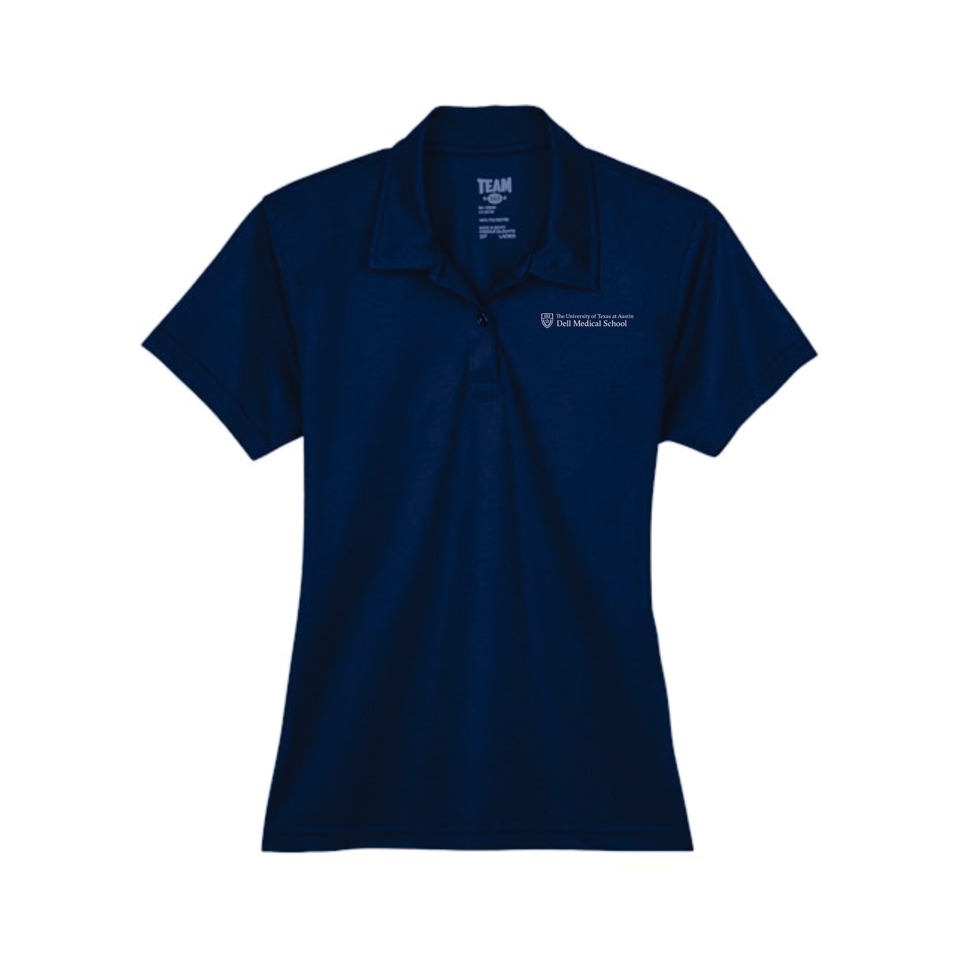 Dell Medical Team 365 Navy Women's Performance Polo