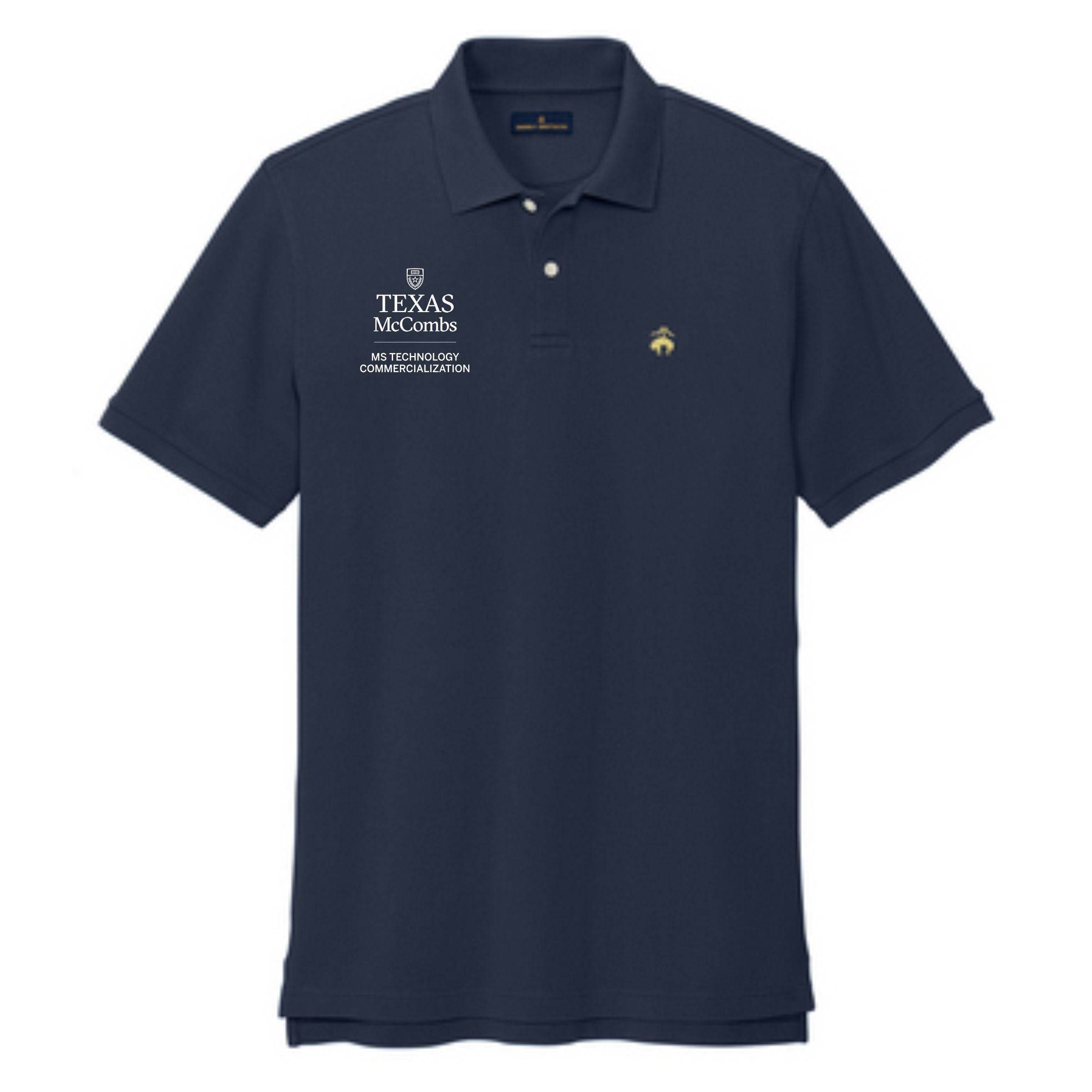 MSTC Brooks Brothers Navy Men's Cotton Polo