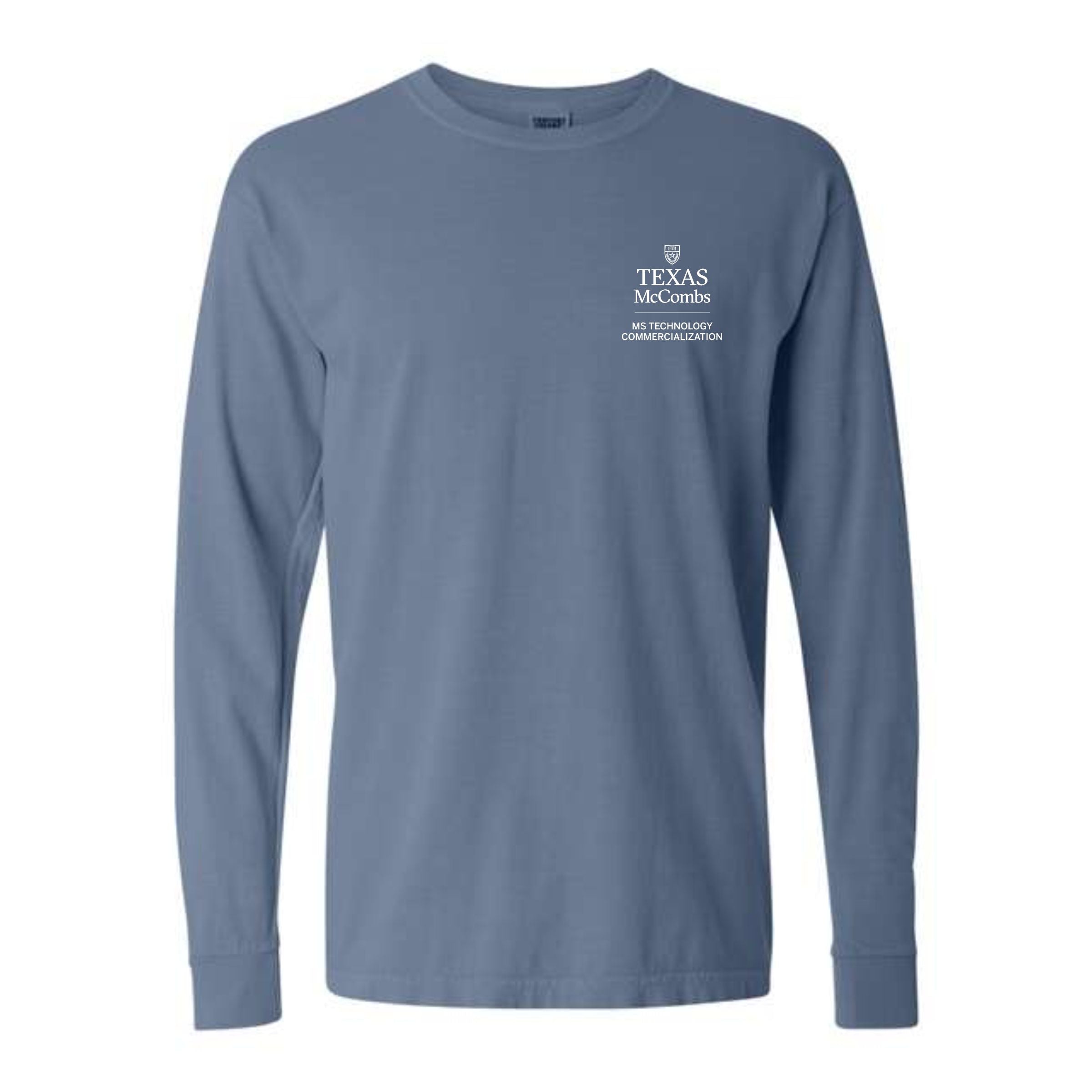 MSTC Comfort Colors Unisex Blue Jean Long Sleeve Tee