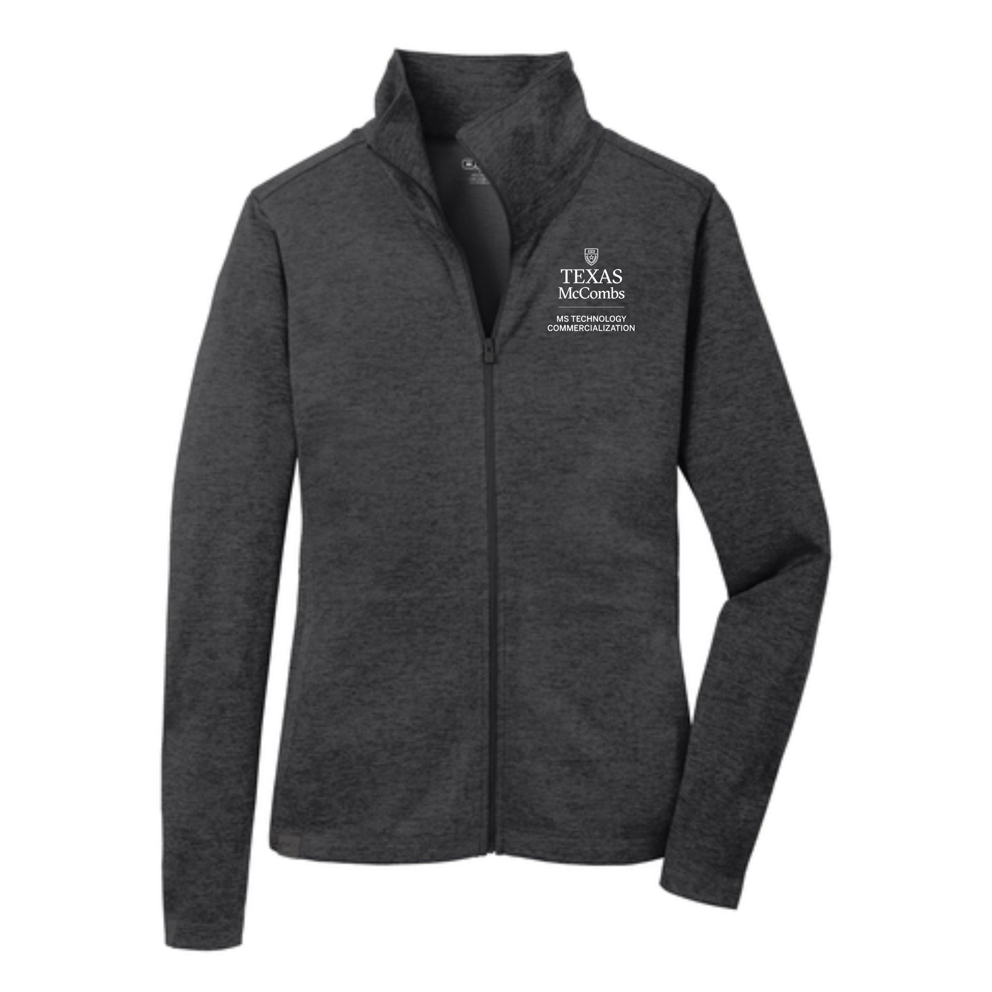 MSTC OGIO Women's Black Pixel Full-Zip Pullover