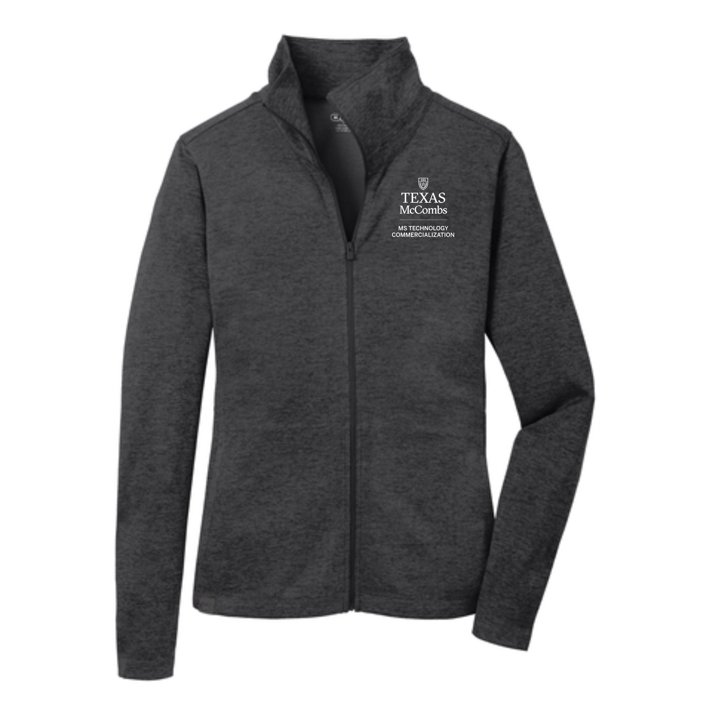 MSTC OGIO Women's Black Pixel Full-Zip Pullover