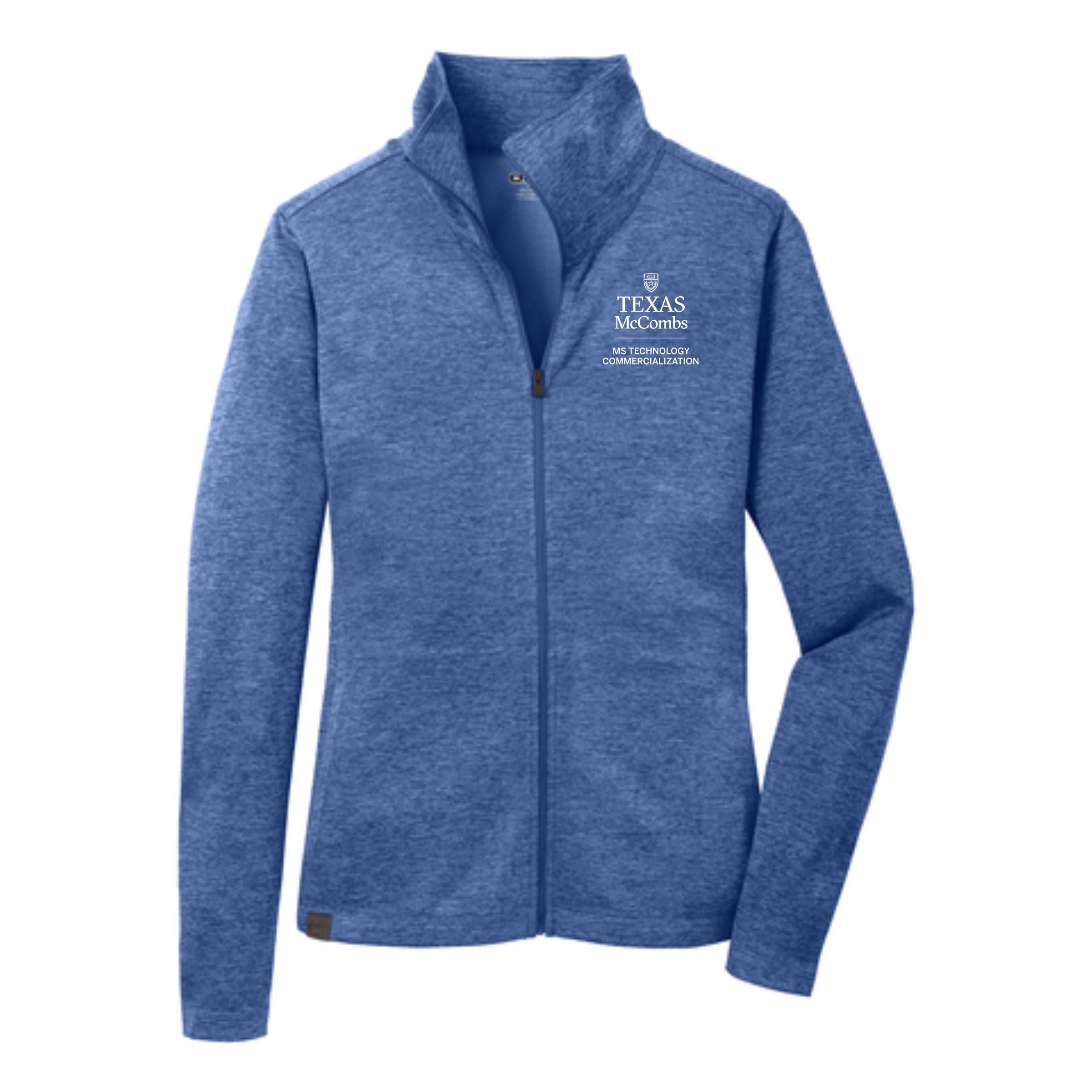 MSTC OGIO Women's Optic Blue Pixel Full-Zip Pullover